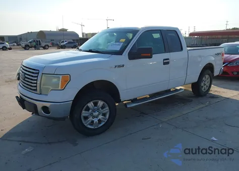 2011 Ford F150 Super Cab из США, поврежденный, VIN 1FTFX1EF5BKD40812